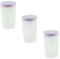 AUTSUPPL 3pcs Nail Brush Cup Organizer Pen Storage Bottle Material Nail Polish Remover Gel