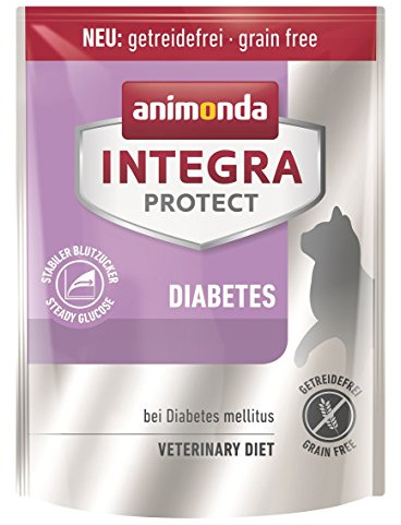 animonda Integra Protect Diabetes cat, diet cat food, dry food for diabetes mellitus, 300g