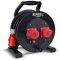 PCE Kabeltrommel XREEL 400V/16A K2 IP54 Gummi H07RN-F 5x2,5mm² schwarz 25m
