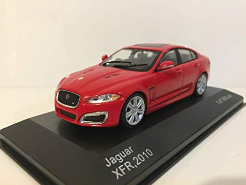 Jaguar XFR, rot, RHD, 2010, Modellauto, Fertigmodell, WhiteBox 1:43