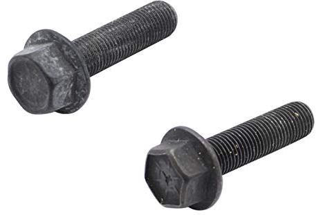 SECURA 2x Vis de lame (fil droite+gauche) compatible avec McCulloch M185107HRB 960510052 Tracteur de pelouse