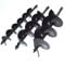 WUPYI2018 3 pieces drill augs, auger for petrol earth drill, 4/6/8 inch, for planting trees