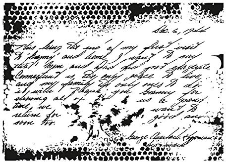 Ideen mit Herz Laser-Kunststoff-Schablone | DIN A4 | Hintergrund | Hintergründe | Perfekt geeignet für Textilgestaltung, Wandgestaltung, Fenster, Papier, Scrapbooking, Basteln, DIY (Mixed Media 01)