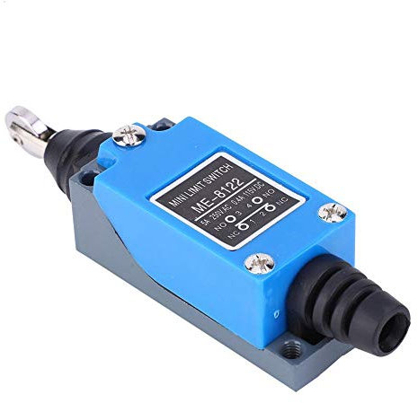 ME-8122 250VAC 5A Microinterruptor Mini-interruptor de Límite Momentáneo de Embolo de Rodillo Interruptor de Límite de Brazo de Palanca de Rodillo
