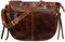 STILORD 'Bella' Lederhandtasche Damen Echtleder Vintage Handtasche Klein Abendtasche Partytasche zum Ausgehen Umhängetasche mit Reißverschluss Echtes Leder, Farbe:kara - cognac