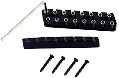 Alnicov Headless Gitarre 8 Saiten Feststellmutter Stop-Muttern Gitarren Tuning Zubehör Set