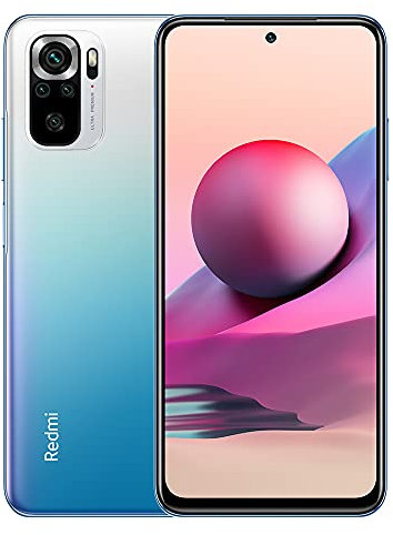 Xiaomi Redmi Note 10S - Smartphone 128GB, 6GB RAM, Dual Sim, Blue