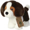 Aurora World Aurora, 35047, Eco Nation Beagle-Hund, 20cm, Plüsch, Black & White, Schwarz/Weiß