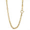 NKlaus 45cm Singapurkette 585 Gelbgold 14 Karat elegante Halskette Breite: 1,6mm Collier 1,46g federleicht 3933