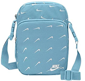 Nike Unisex Backpack Heritage, Worn Blue/Worn Blue/White, DM2158-494, 25L