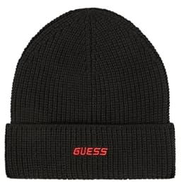 Guess Herren Kappe Logo Frontkappe AM9021POL01 schwarz, Schwarz , 56