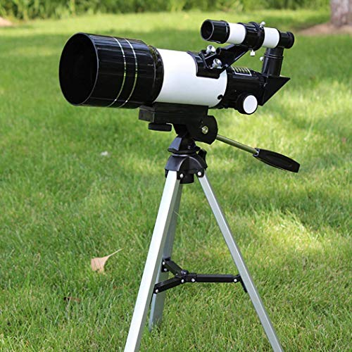 Astro-Reflektor-Teleskop, Zoom-Monokular-Teleskop, vollständig vielseitig, beschichtete optische Glaslinse + Telefonclip + Stativ bis zu 150 Mal