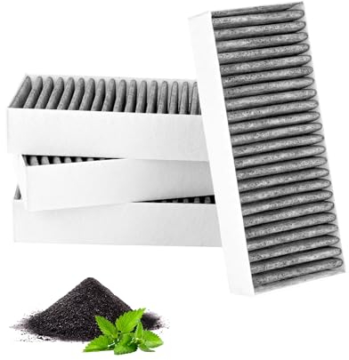 NETONDA 4 Stück Aktivkohlefilter für Dunstabzugshaube Filter Siemens HZ9VRCR0 / Bosch HEZ9VRCR0 / Neff Z821VR0 / Gaggenau CA282111 / Constructa CZ9VRCR0, Umluftersatzfilter Zubehör