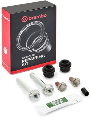 BREMBO Kit manicotti di guida, Pinza freno FSV026 | Compatibile con: AUDI A1, A1 Sportback, A1 Sportback, A3, A3 Cabriolet, A3 Limousine, A3 Limousine, A3 Sportback