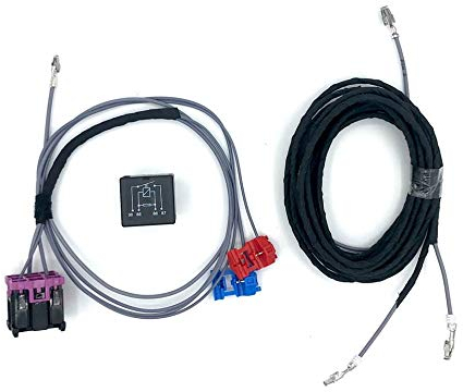 HZ-DESIGN Kabel Kabelbaum NSW Nebelscheinwerfer Nachrüstung incl Relais kompatibel mit Golf 4 IV