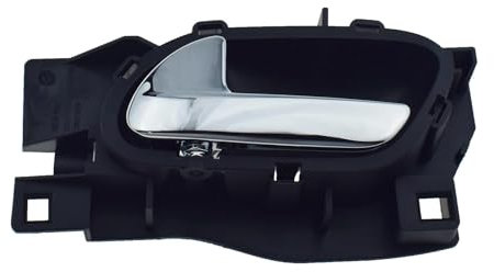 Bekuyu pour Peugeot 207 208 301 408 508 2008 3008 5008 pour Citroen C3 C4 C5 Poignée De Porte Intérieure Avant Gauche/Droite 9467425064 9467414064 (Chrome Left)