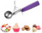 Ice Cream Scoops with Trigger 4 cm, Small 18/8 Stainless Steel Cookie Scoop for Baking, Meatballs, Melon Balls, Cupcakes, Mashed Potatoes and Muffins, 4.8 TSP / 23 ml / 1.6 tbsp