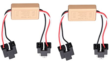 2PCS LED-Blitzmodul Kontinuierlicher Strobe-Relais-Controller für Autoscheinwerfer 9-30V LF-300B H4 2PCS LED