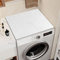Highdi Housse de Protection pour Machine à Laver Top, Monochrome Coussin de Machine à Laver Antidérapant Housse de Machine à Laver pour Machine à Laver Ou Sèche-Linge (Blanc,60x60cm)