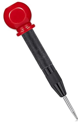 Spring Loaded Automatic Anti-Slip Heavy Duty Hole Punch Tool for Metal Wood Plastic