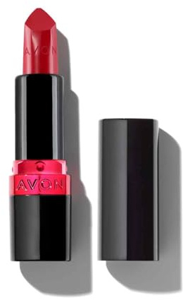 AVON Rossetto Ultra Creamy - Red 2000 | Lip Stain, Il Nostro Rossetto Più Pigmentato | Colore Intenso a Lunga Durata, Morbido e Confortevole | 3,6g