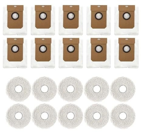 DSDBDNN Pièces de Rechange for Sacs à poussière et serpillière for aspirateur Robot Cecotec Conga 11090