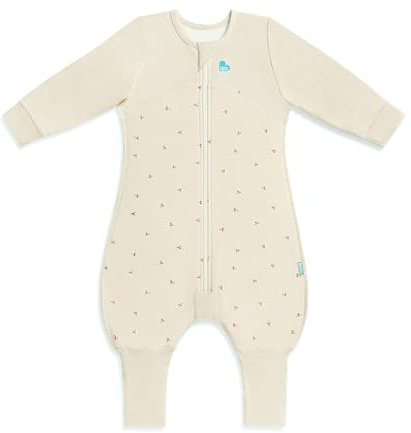 Love To Dream™ Sleep Suit with Legs | Long Sleeve, Lightweight Wearable Blanket | 1.5 Tog Ideal for All-Year Use (18–22°C) | Machine Washable Cotton & Double Zip