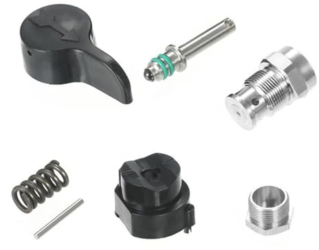 Primes Sprays Ventile Airless-Sprühsockel Ersatzablauf für 390 395 490 495 595 Airless-Farbsprüher, Ablaufventile