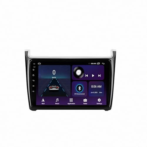 Autoradio Carplay per Suzuki SX4-CROSS 2014-2017 Mirror Link/Usb/Type-C/Telecamera di Backup/Microfono/Supporto Telecomando Autoradio Compatibile, 4 Nucleo 1G+16G