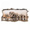 nikima - 098 Wandtattoo Elefanten Familie- Loch in der Wand - in 6 Größen - wunderschöne Kinderzimmer Sticker und Aufkleber Bezaubernde Wanddeko Wandbild Junge Mädchen Größe 750 x 380 mm