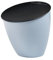 Mepal - Küchenabfalleimer Calypso - Kleiner Mülleimer mit Deckel - Komposteimer Küche - Ideal für die Küchenorganisation - Küchenhelfer & Spülmaschinenfest - 2200 ml - Nordic Blue