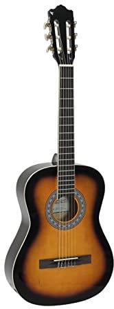 DIMAVERY AC-303 Klassikgitarre 3/4 sunburst | Klassische Gitarre 3/4
