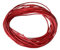 4 Mètres de Fil Cordon Coton Cire Rouge diamètre 1 mm - Creation Perles