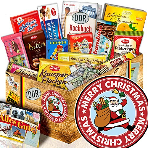 Weihnachtsmann/Schokoladen Box DDR XL/Geschenkbox Weihnachten