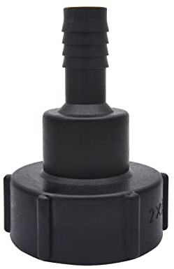 1000L IBC 2'' (60mm) to 3/4'' (20mm) Water Tank Hose Adapter Fitting Tool Water Tank Adapter Garden Hose Connectors Fittings Tools