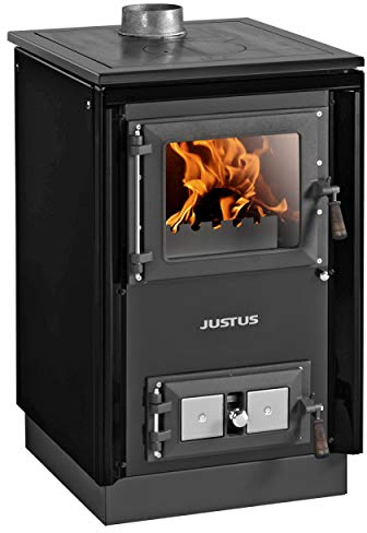 Justus 1862 11 Rustico-50 2.0 Küchenofen Schwarz/A