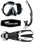 Mares X-Vision Schwarz/Weiss Schnorchelset (schwarz/weiß, M/L (39-43))