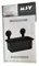 MSV Etagère Panier de Douche à ventouses PVC Noir Mat