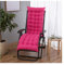 SimidunEUR Matelas Coussin pour Bain de Soleil Chaise Longue Jardin Pliable Anti-Dérapant Decoration pour Extérieur Et Intérieur,Jardin,Terrasse (sans Chaise),Rose,48 * 155 CM
