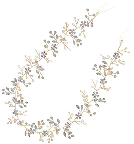 Amosfun Brautgürtel für Frauen Kleid Hochzeitskleid Gürtel für Braut Kristall Strass Schärpe Hochzeitsgürtel