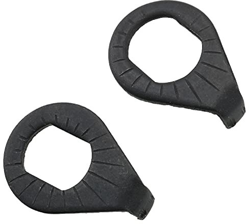WELWIK (2 Stück 1 Stück Radnaben-Haken-Unterlegscheiben-Dichtung M8 vorne und 1 Stück M10 Hinterachsdichtung, feste Vorder- und Hinterrad-Aufhängehaken.