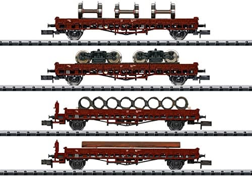 MiniTrix T18707 Niederbordwagen der DB, MHI 3er-Set