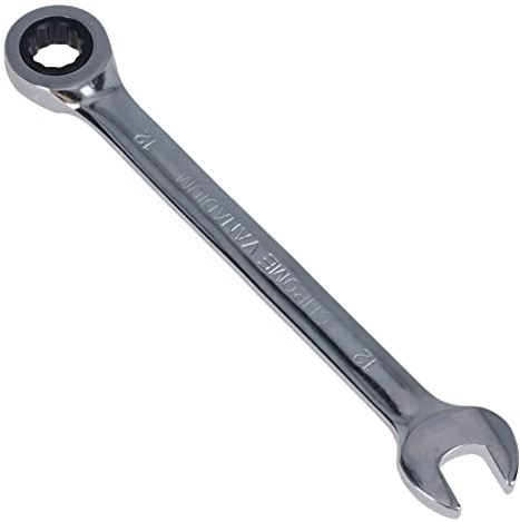 AB Tools 12mm Metric Combination Ratchet Ratcheting Spanner Wrench Bi-Hex 12 Sided