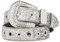 WELROG Damen Strass Gürtel - bb Belt y2k Western Cowgirl Ledergürtel für Jeans Männer
