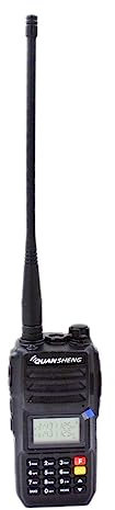 Quansheng UV2 Plus Two Way Radio Big Power Dual Band LCD Screen Display Standby Long Range Wireless Communication Interphone