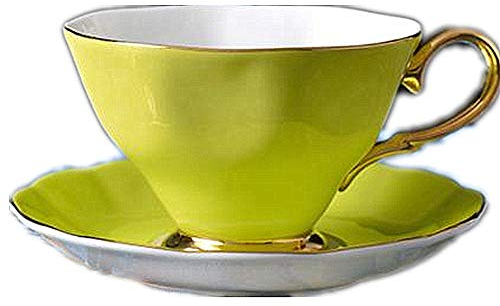 café hembra hueso china taza de café taza de leche taza de cerámica Continental colorido color sólido pintado a mano Phnom Penh taza de café set G 7, tamaño: 4, color: D (Color: F, tamaño: 1)