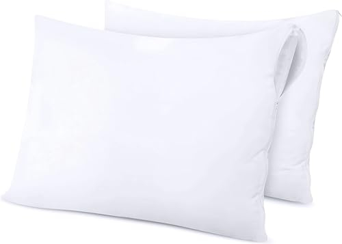 Utopia Bedding Wasserdichter Kissenbezug 40x145 cm (2er Set) mit Reißverschluss, Kissenschoner, Oeko-TEX Zertifiziert Kissenhülle