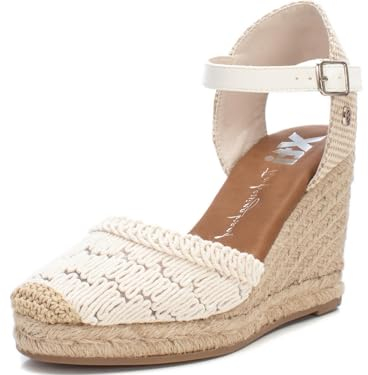 XTI Sandalen 142335 weiß -Höhe 8cm Absatz