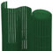 Vigevee Canisse en PVC, Brise Vue en PVC Renforcement en 3 Poids, Clôture Jardin, Résistant aux intempéries, Intimité pour Jardin, Balcon, Piscine, terrasse, 100 x 300 cm, Vert