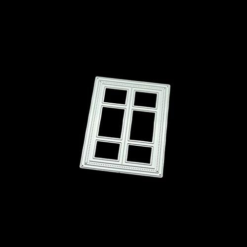 Stanzschablonen für Fenster, kreative Metallprägung, Schablonen für Scrapbooking, Tagebuch, Verzierungen, Kartenherstellung, britische Wörter